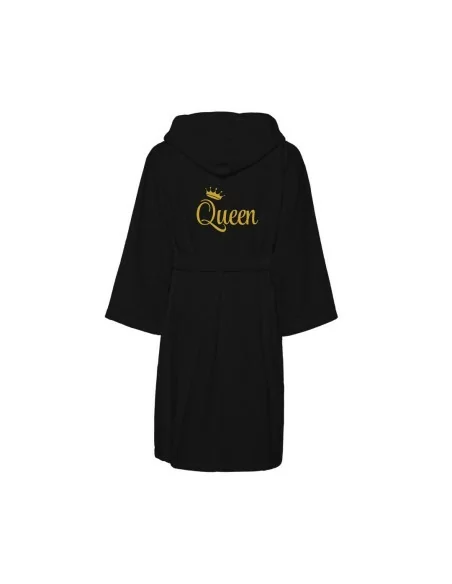 King e Queen Accappatoio Lui e Lei LineaBlu Perla e Nero