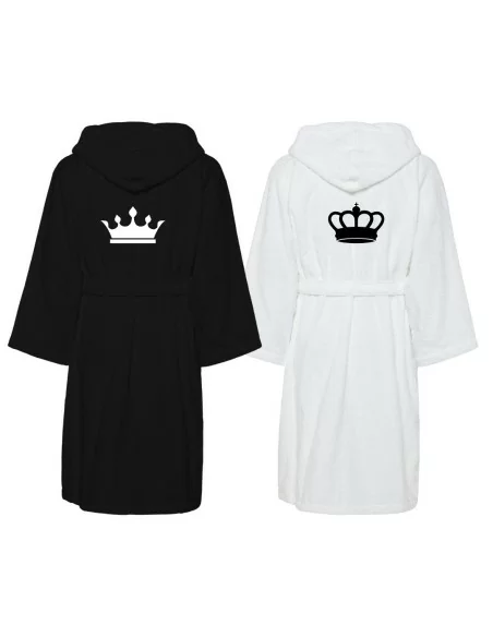 Accappatoio Lui e Lei LineaBlu art. Crown King e Crown Queen