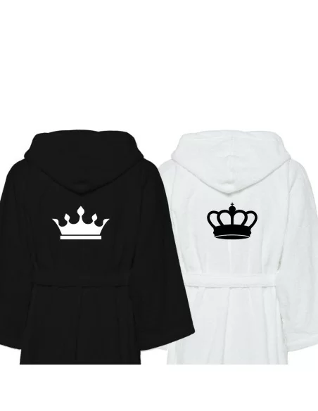 Accappatoio Lui e Lei LineaBlu art. Crown King e Crown Queen