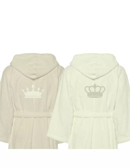 Accappatoio Lui e Lei LineaBlu art. Crown King e Crown Queen