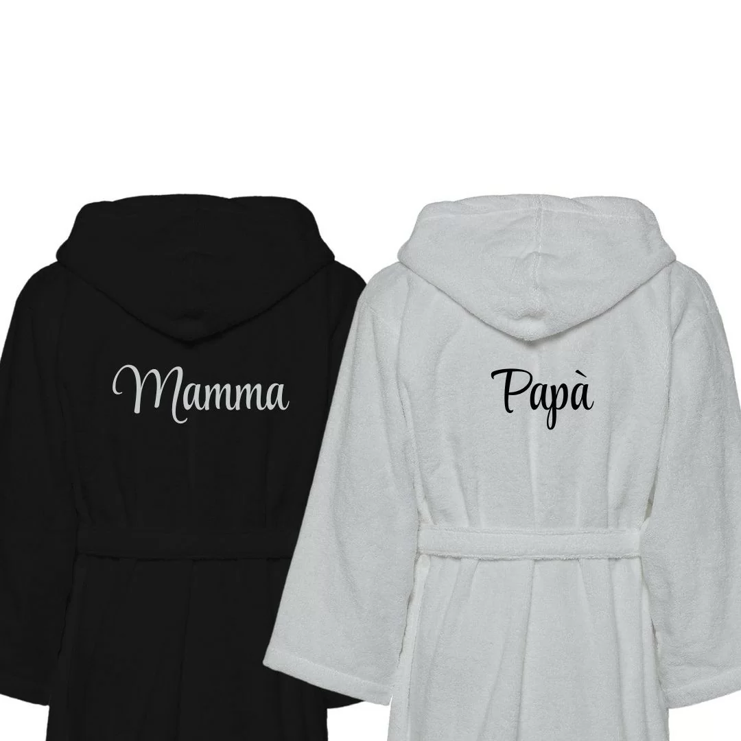 Accappatoio Lui e Lei LineaBlu art. Bicolor...