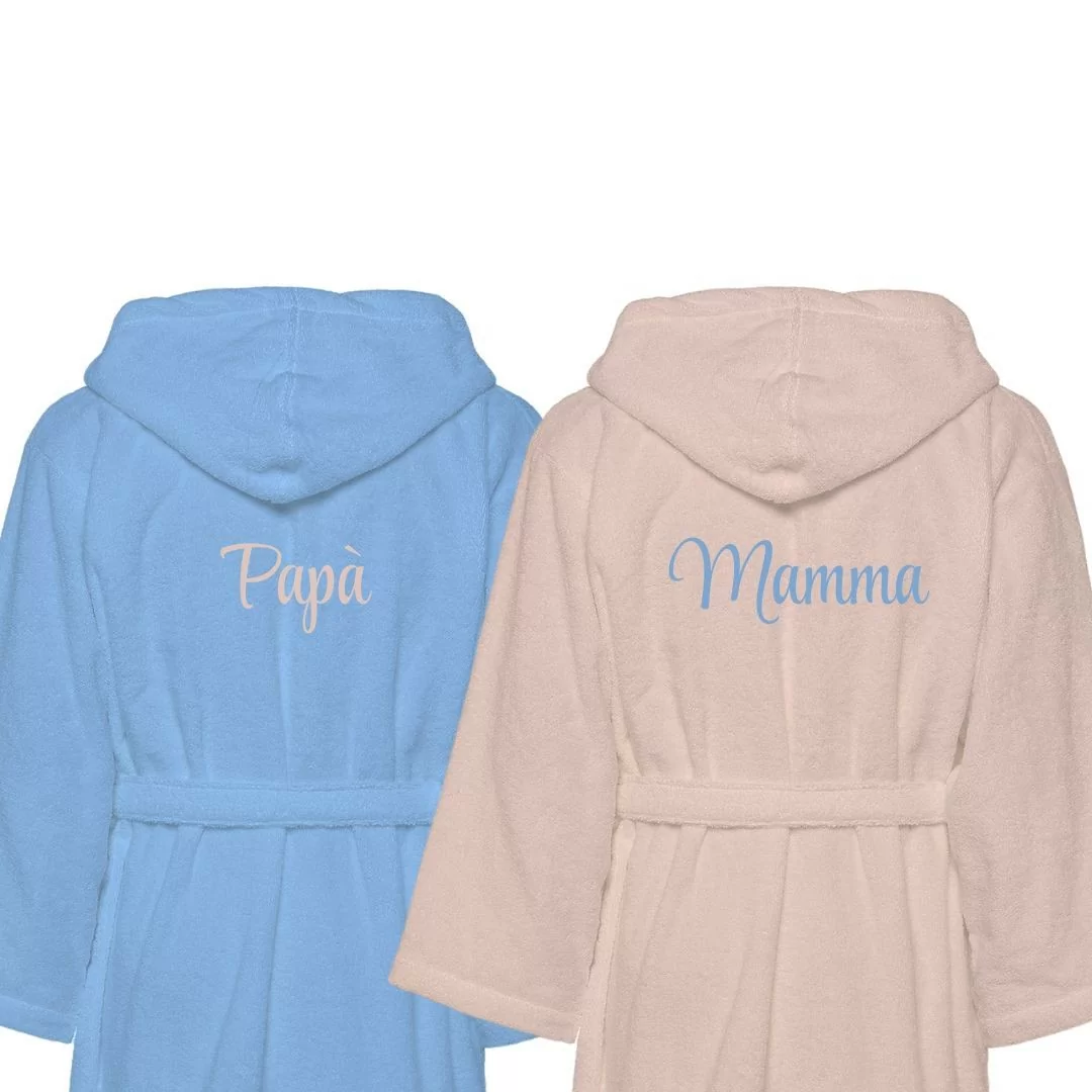 Accappatoio Lui e Lei LineaBlu art. Bicolor...