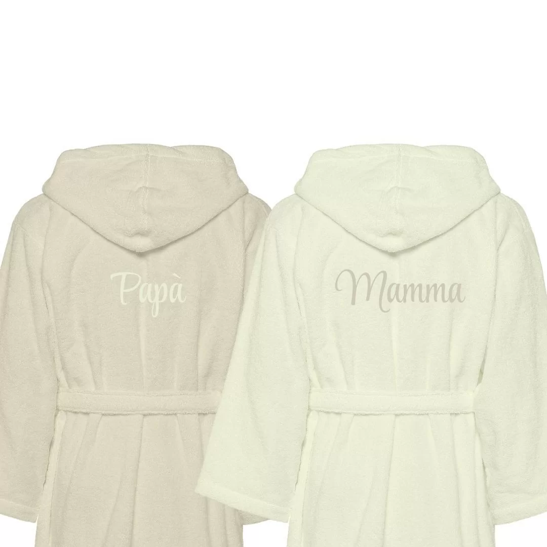 Accappatoio Lui e Lei LineaBlu art. Bicolor...