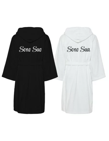 Accappatoio Lui e Lei LineaBlu art. Sono Suo e Sono Sua