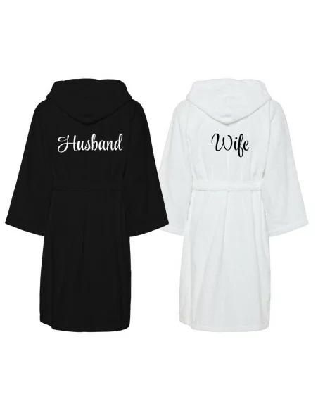 Accappatoio Lui e Lei LineaBlu art. Bicolor Husband e Wife