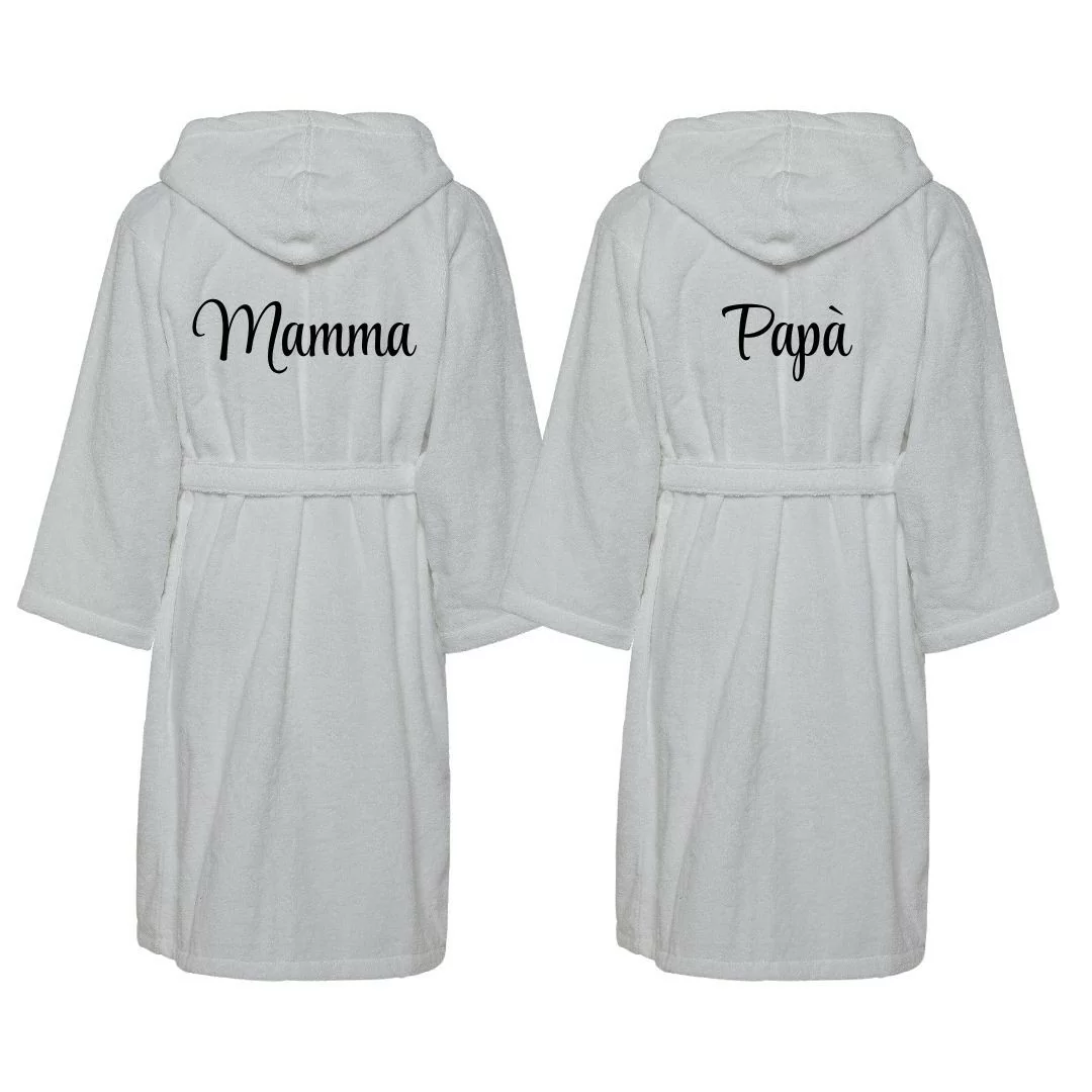 Accappatoio Lui e Lei LineaBlu art. Papà e...