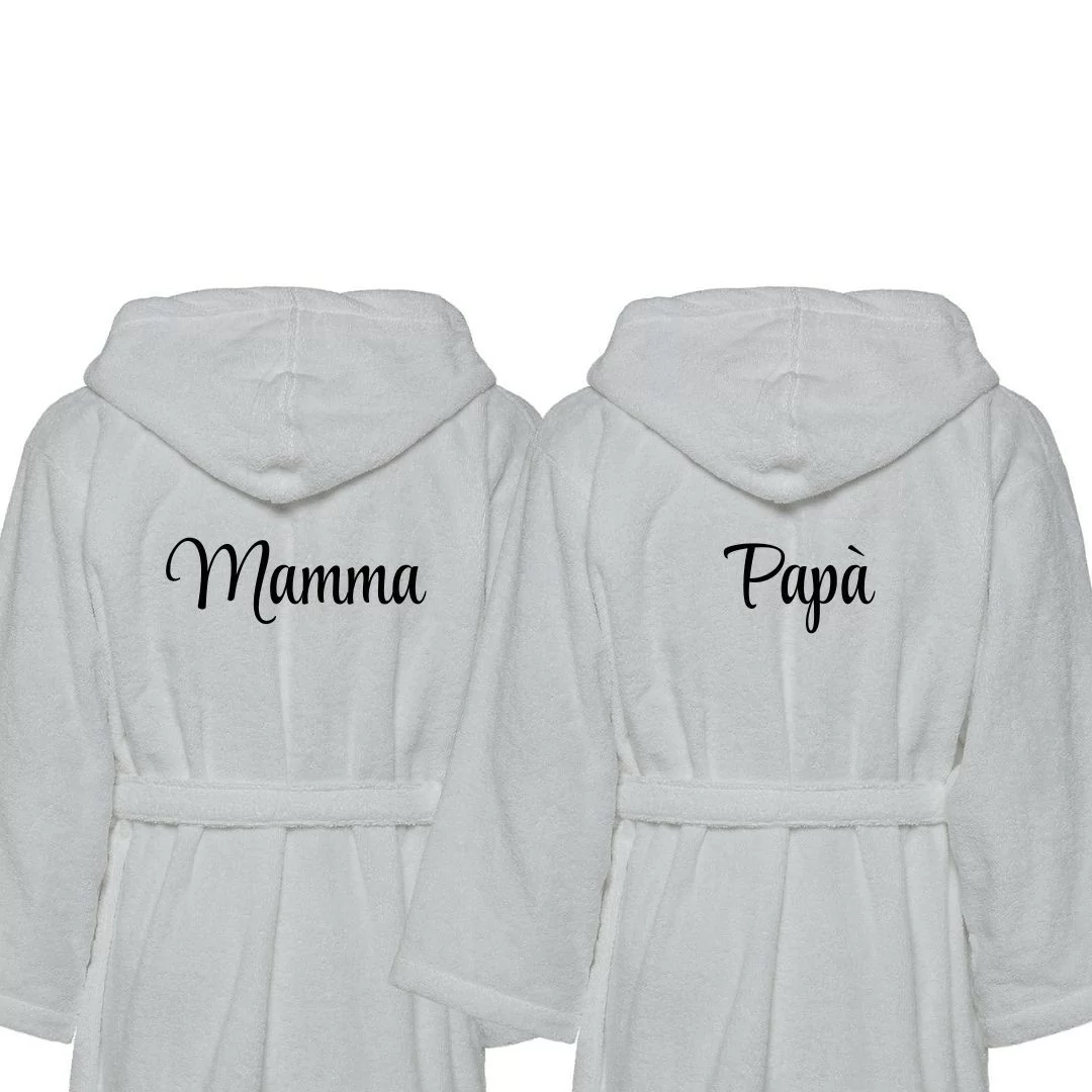 Accappatoio Lui e Lei LineaBlu art. Papà e...