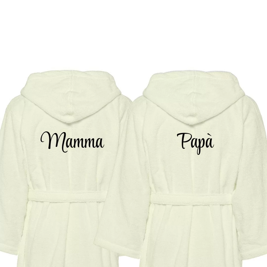 Accappatoio Lui e Lei LineaBlu art. Papà e...