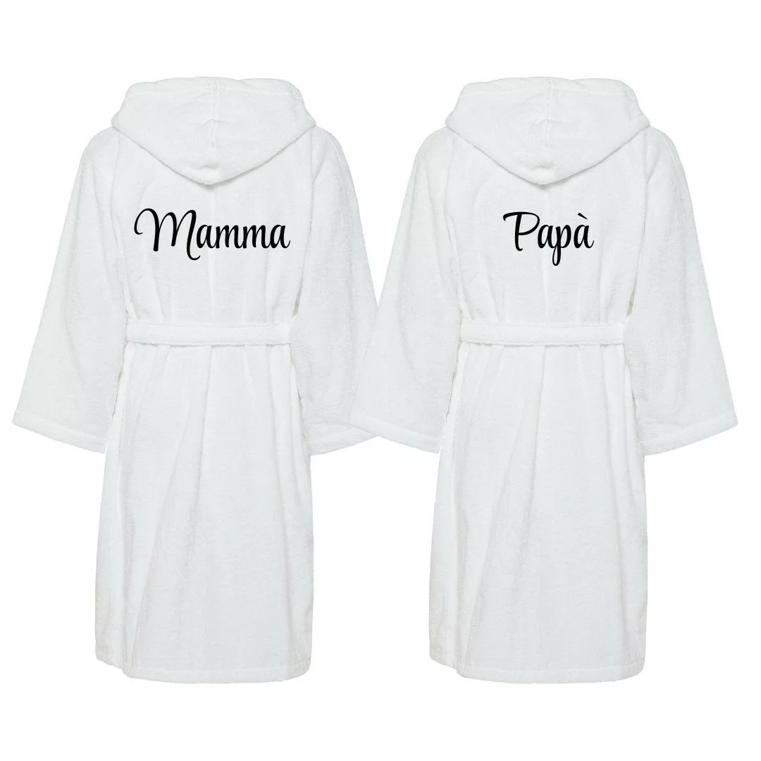 Accappatoio Lui e Lei LineaBlu art. Papà e...