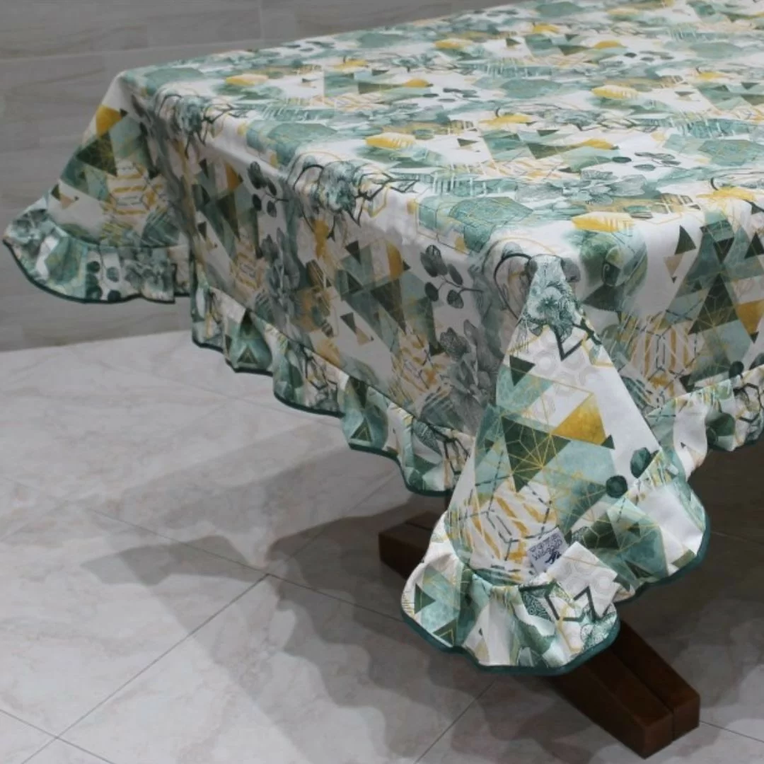 Tovaglia Plastificata con Volant Maratex art. Ida