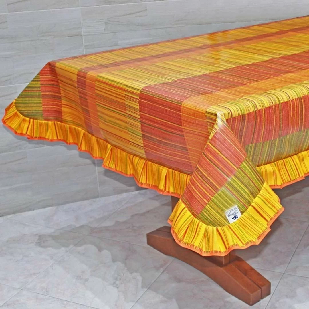 Tovaglia Plastificata con Volant Maratex art....