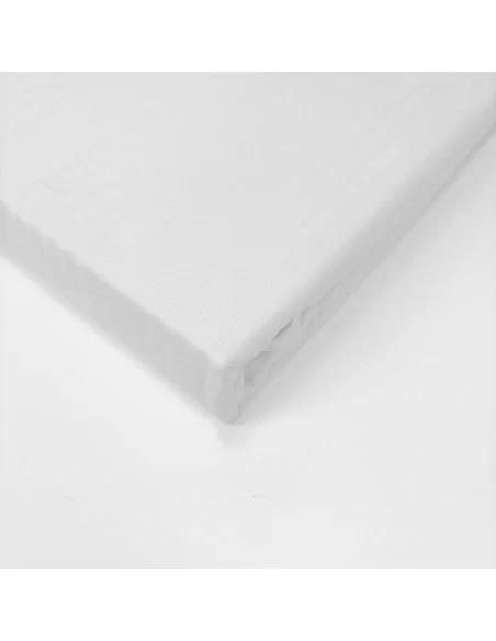 Coprimaterasso con cerniera in cotone rigato LineaBlu Stripe