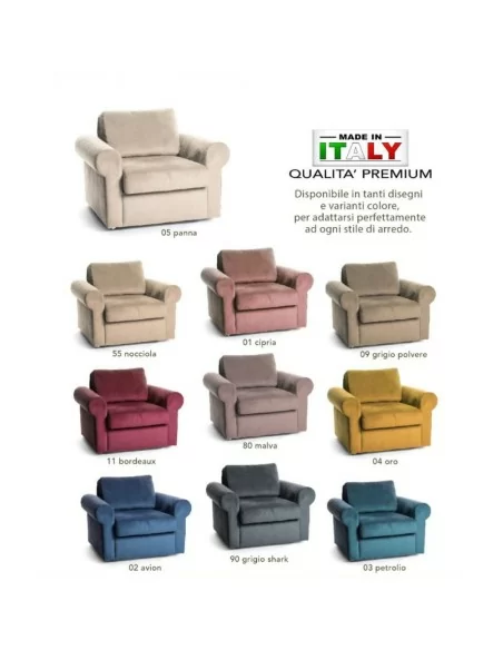 Copridivano in velluto Marta Marzotto art. Velour