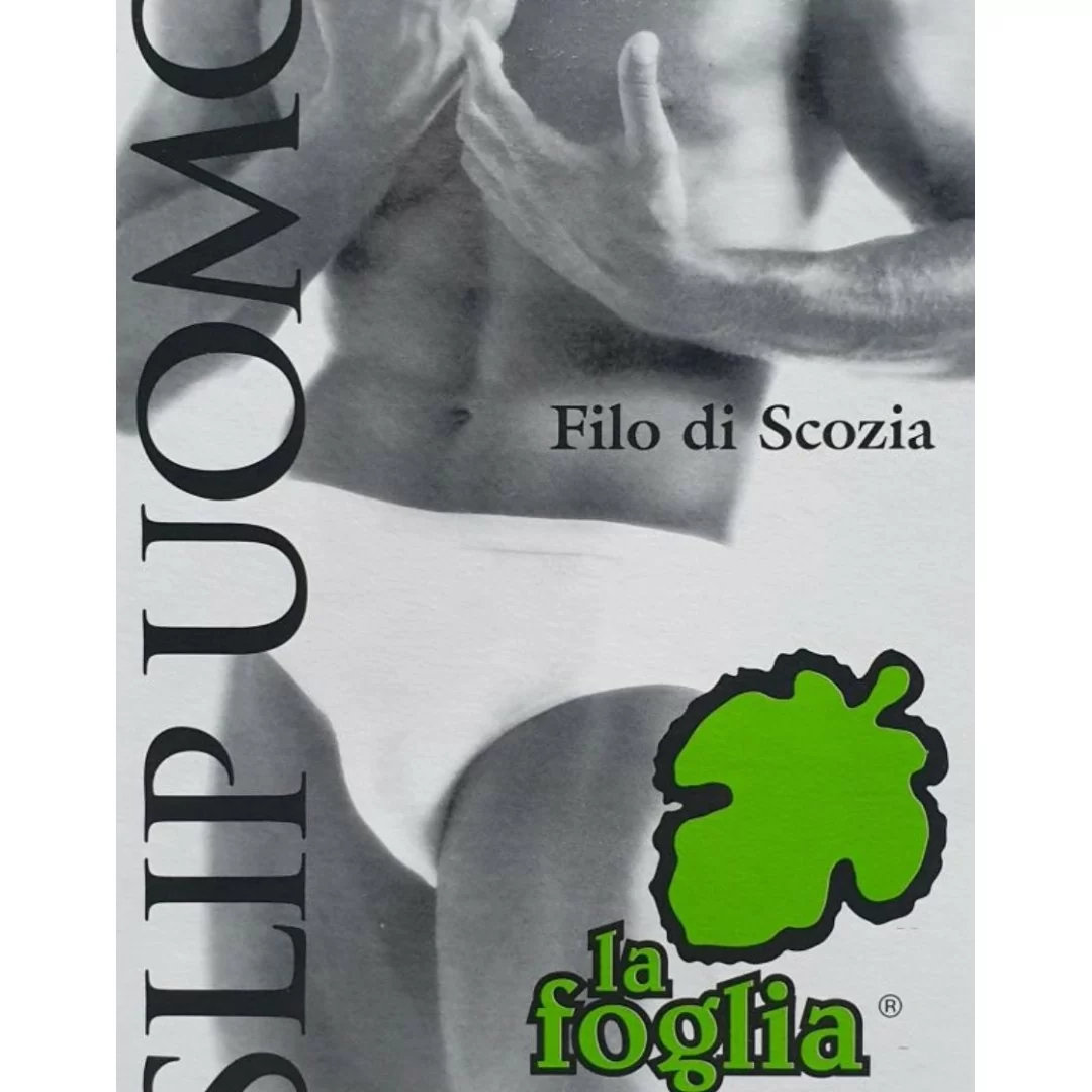 Slip Uomo Filo di Scozia La Foglia art. 1320 set 3 pezzi
