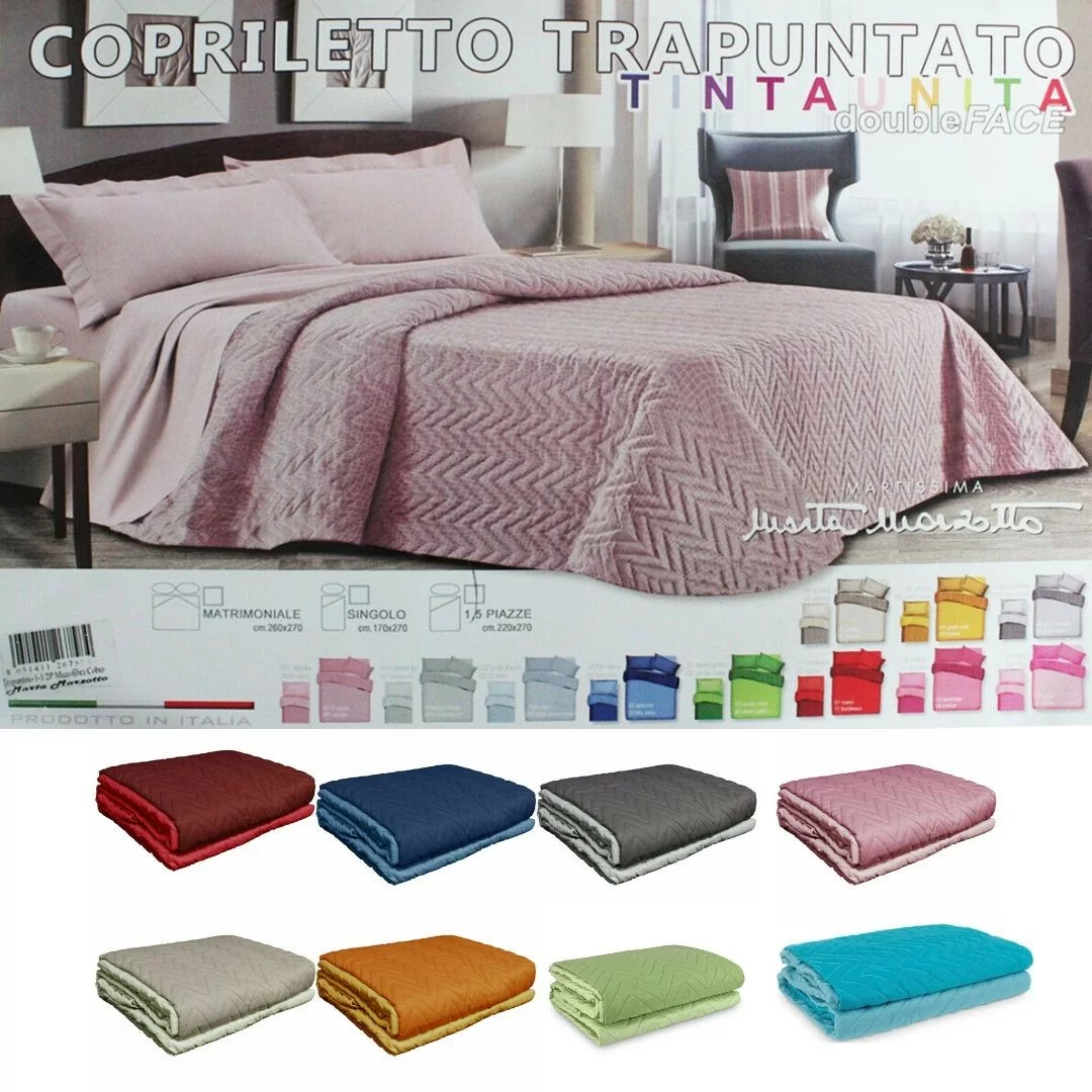 Copriletto Primaverile Marta Marzotto art. Cobra Double Face