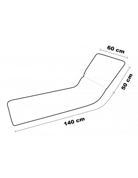 Cuscino per Lettino Maratex art. Materassino 60x190cm Righe