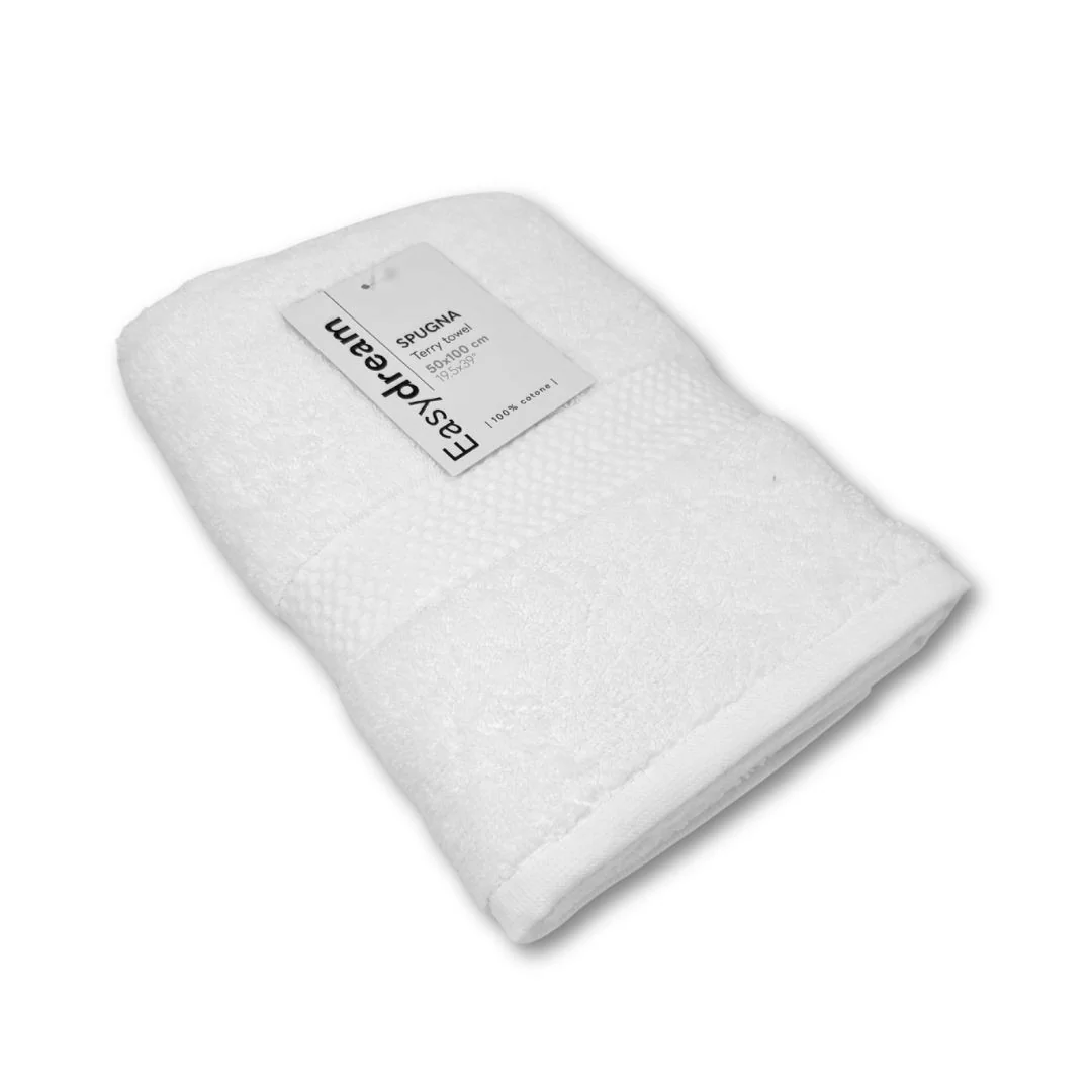 Asciugamano Viso EasyDream Spugna 100% Cotone