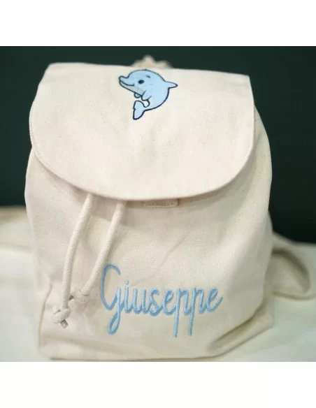 Zaino Personalizzato Scuola per Bambini 100% Cotone
