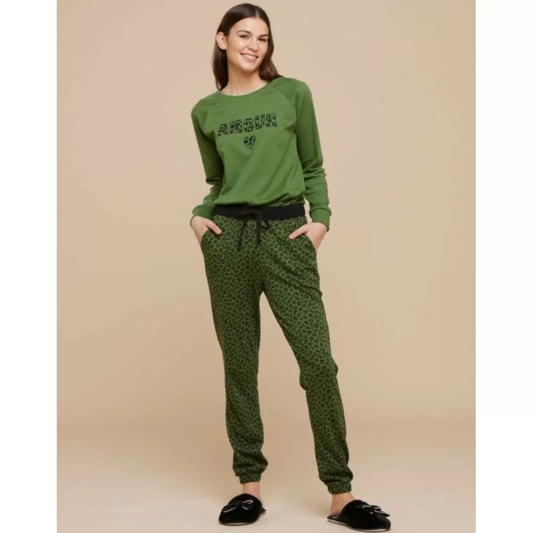 Pigiama Donna Caldo Cotone Noi Di Notte art....