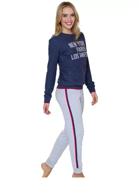 Pigiama Donna Invernale Jadea art. 5216