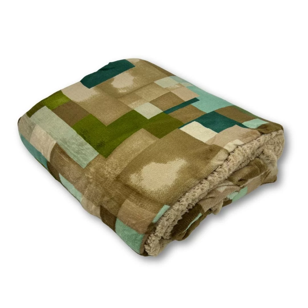 Plaid Matrimoniale Invernale Fancy Home art....