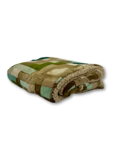 Plaid Matrimoniale Invernale Fancy Home art. Yuki Sherpa