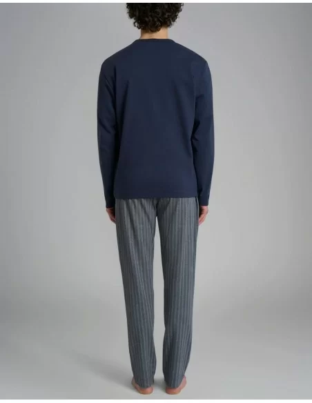 Pigiama Uomo Invernale Ragno art. U961NQ Girocollo