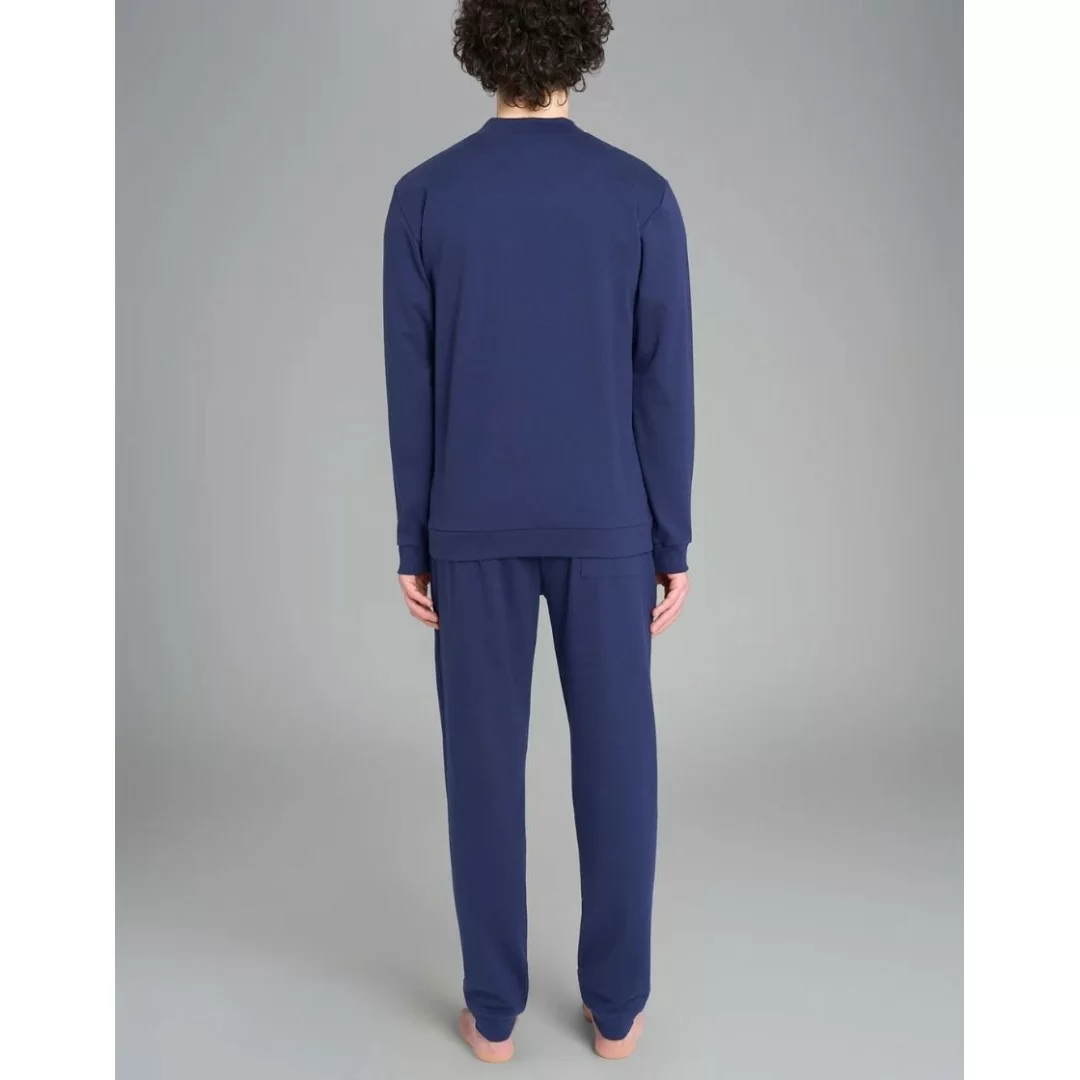 Pigiama Uomo Invernale Ragno art. U962N2 Scollo...