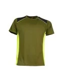 T Shirt Alta Visibilità Rs Hunting art. A/2 Giallo Fluo