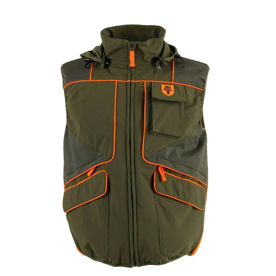 Gilet Caccia Pile Rs Hunting art. LV600 Arancio...