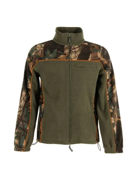 Felpa Pile Pesante 340gsm Rs Hunting art. J690 Arancio Fluo