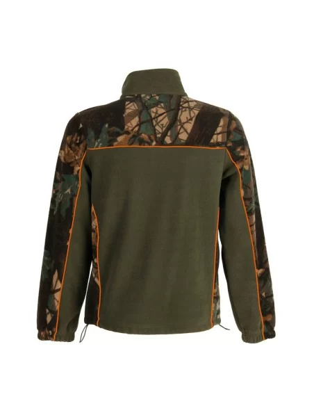 Felpa Pile Pesante 340gsm Rs Hunting art. J690 Arancio Fluo