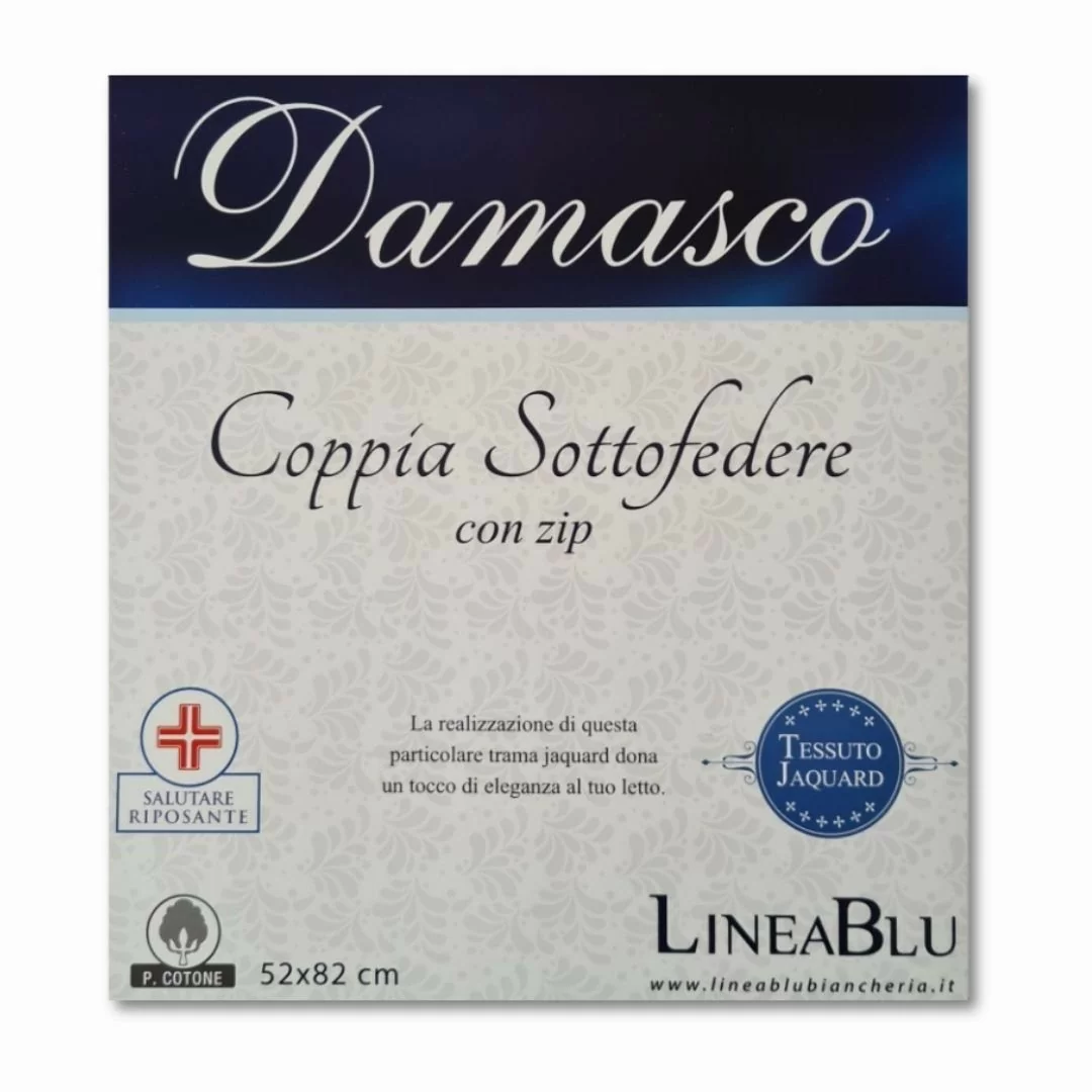 Coppia Copriguanciale Cerniera LineaBlu art....