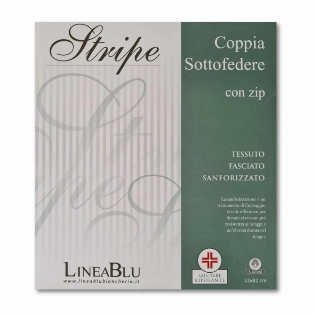 Coppia Copriguanciale Cerniera LineaBlu art....