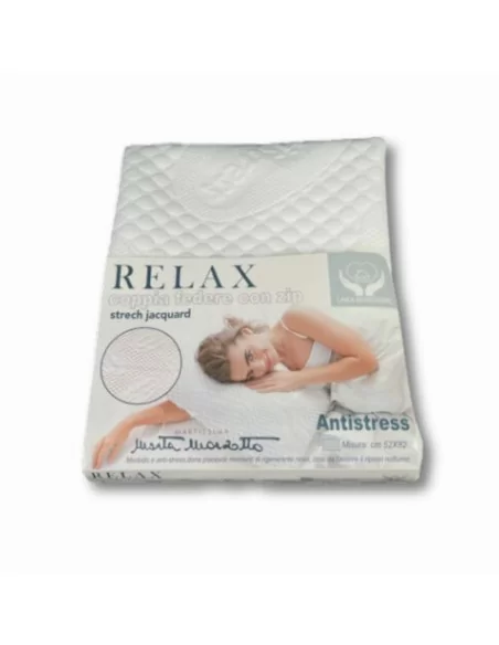 Copricuscino Letto Coppia Federe Marta Marzotto art. Relax