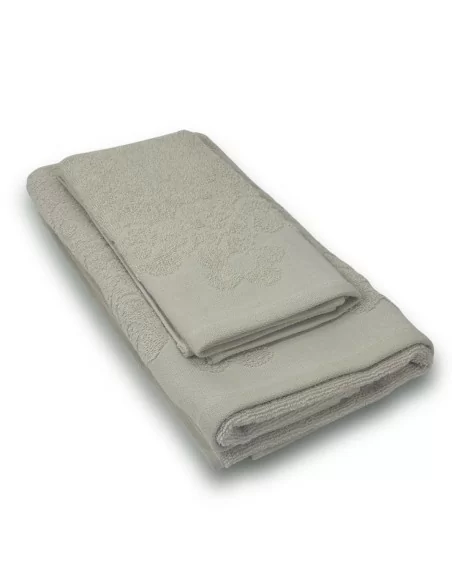 Coppia Asciugamani Linea Oro art. Tully Spugna