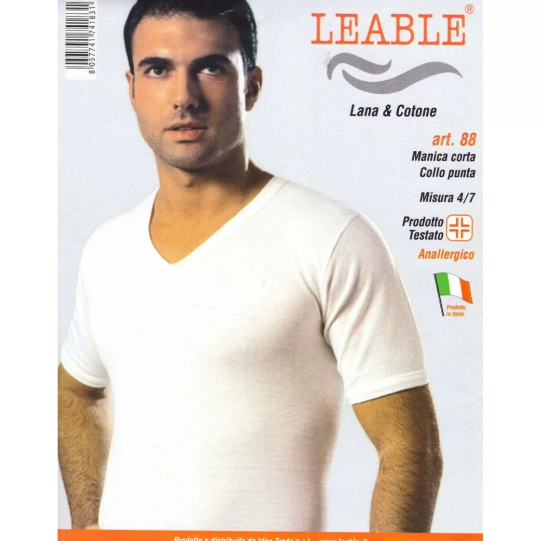 T Shirt Intima Uomo Leable art. 88 Tripack