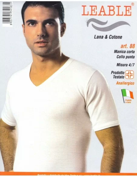 T Shirt Intima Uomo Leable art. 88 Tripack