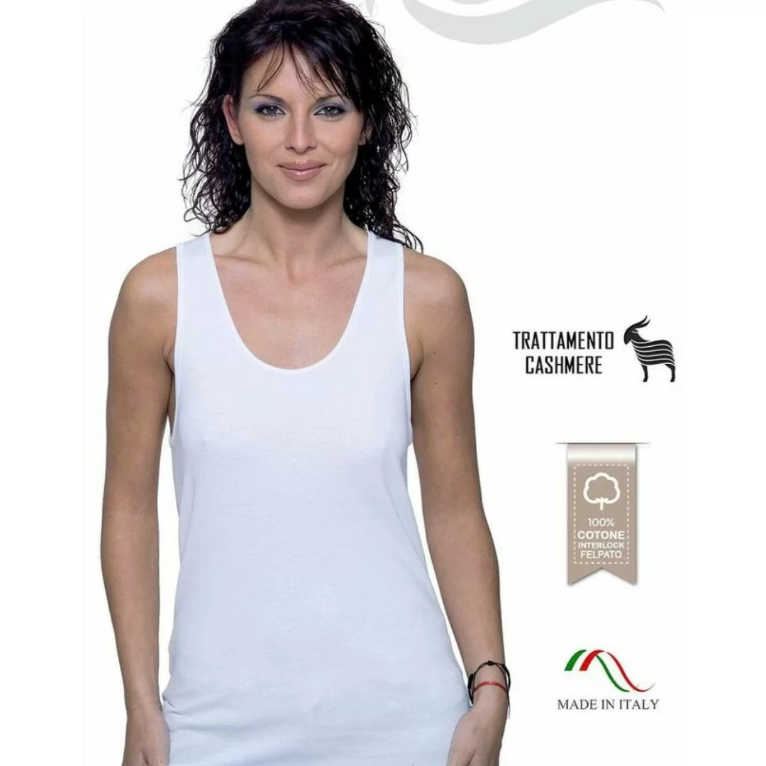 Canotta Donna Leable art. 258 Spalla Larga Tripack