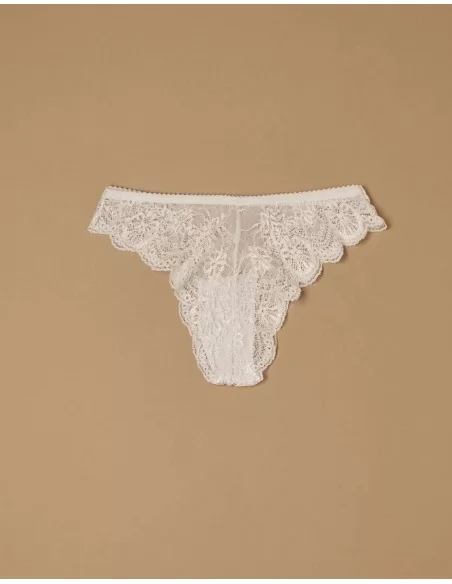 Brasiliana Pizzo Donna Jadea art. 1628 Vita Bassa set 3 pezzi