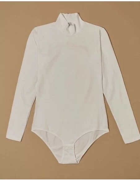 Body Donna Manica Lunga Jadea art. 4153 Lupetto Cotone
