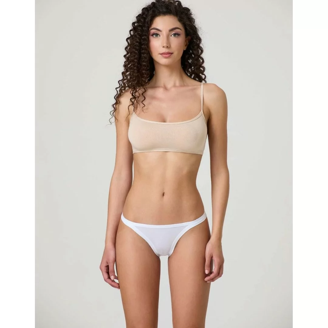 Tanga Donna Cotone Jadea art. 507 set 3 pezzi