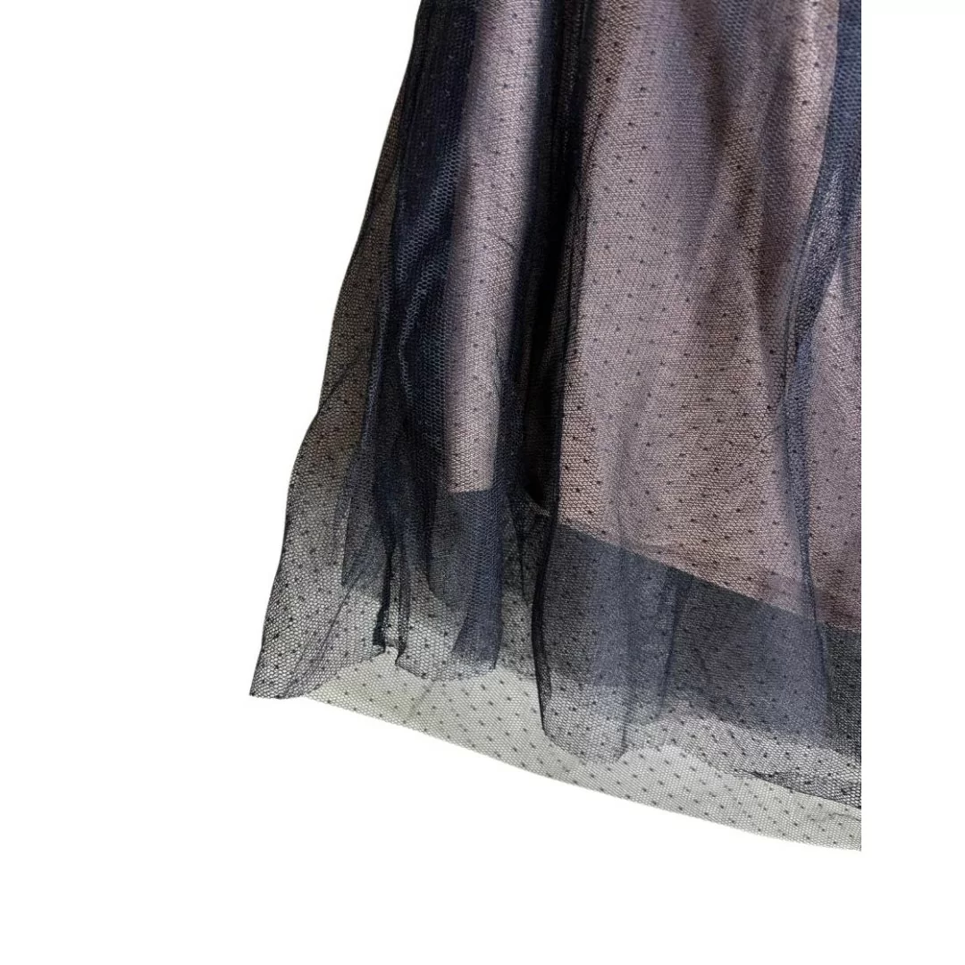 Top in Tulle Donna Sexy Rossoporpora art....