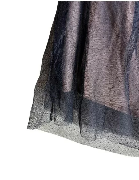 Top in Tulle Donna Sexy Rossoporpora art. Luxury LE218