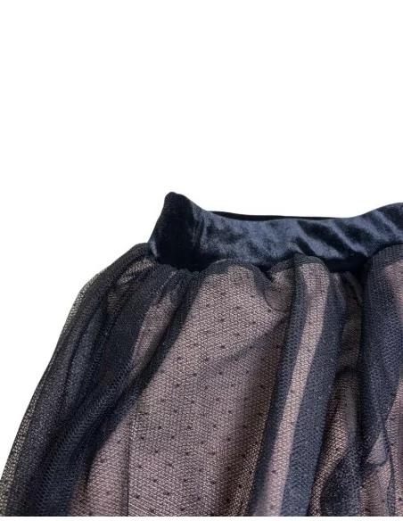 Top in Tulle Donna Sexy Rossoporpora art. Luxury LE218