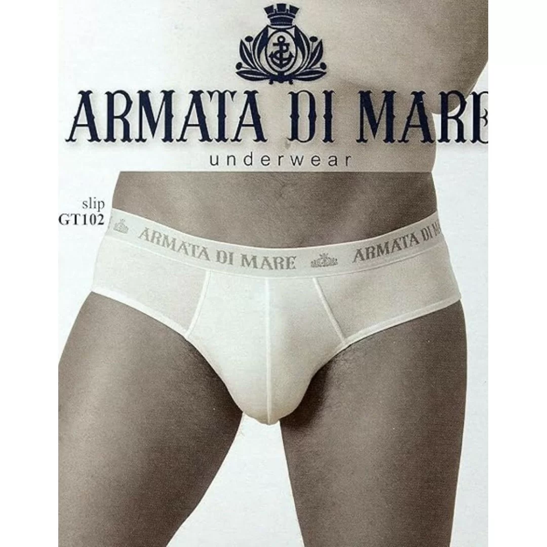 Slip Uomo Cotone Armata Di Mare art. GT102 set 3 pezzi