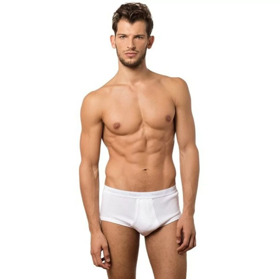 Slip Bianco Uomo Cotone Fragi set 3 pezzi
