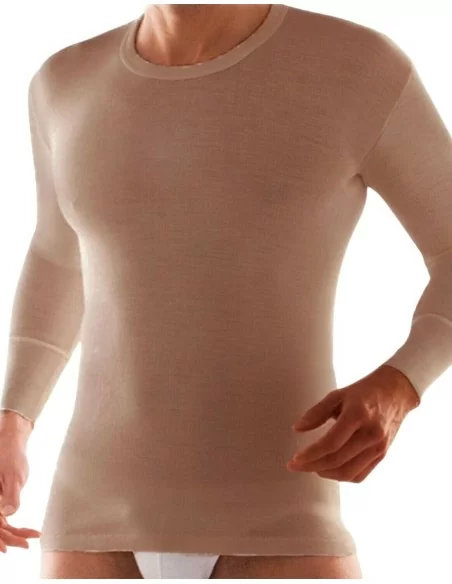 Maglia Intima Uomo Lana Leable art. 425 Manica Lunga