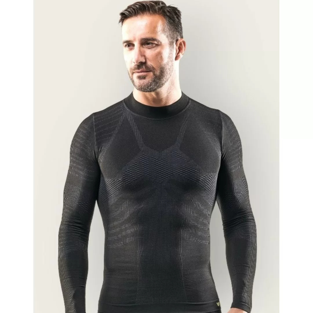 Maglia Termica Lupetto Uomo art. WRK302 Dryarn Traspirante 2