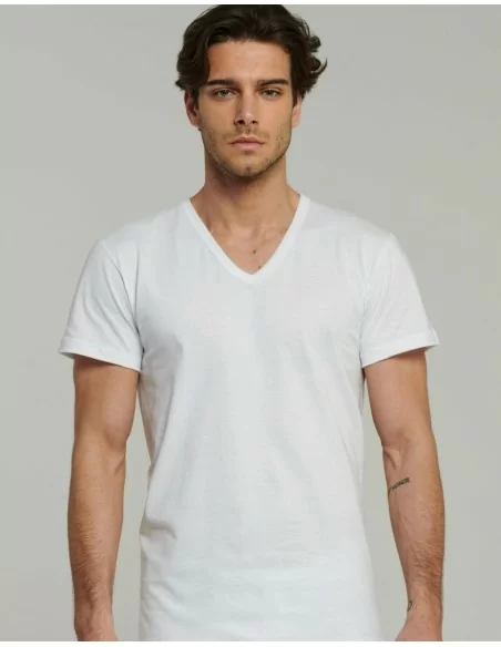 T Shirt Intima Uomo Kissimo art. WT112 Scollo V